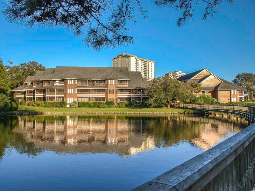 Enjoy stunning lake views from the deck and watch the swans go - Beach Condo for sale in Myrtle Beach, South Carolina on Beachhouse.com