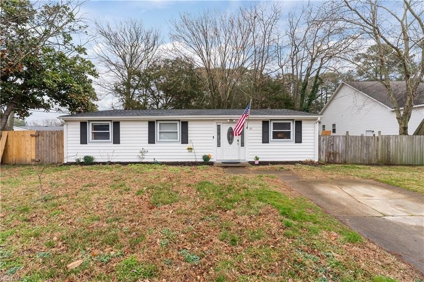 Located just minutes from Buckroe Beach, this 3-bedroom ranch - Beach Home for sale in Hampton, Virginia on Beachhouse.com