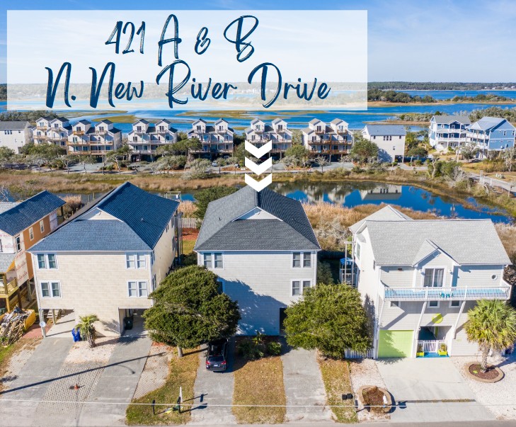 421-A&B N New River Drive - Beach Vacation Rentals in surf city, North Carolina on Beachhouse.com