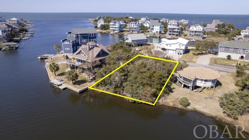 A canalfront sweet spot in Brigands Bay!  A great subdivision - Beach Lot for sale in Frisco, North Carolina on Beachhouse.com