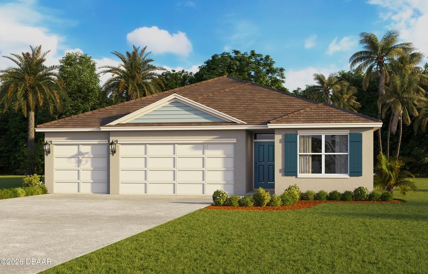 Discover the Madison, a versatile single-story home at Fountain - Beach Home for sale in Ormond Beach, Florida on Beachhouse.com