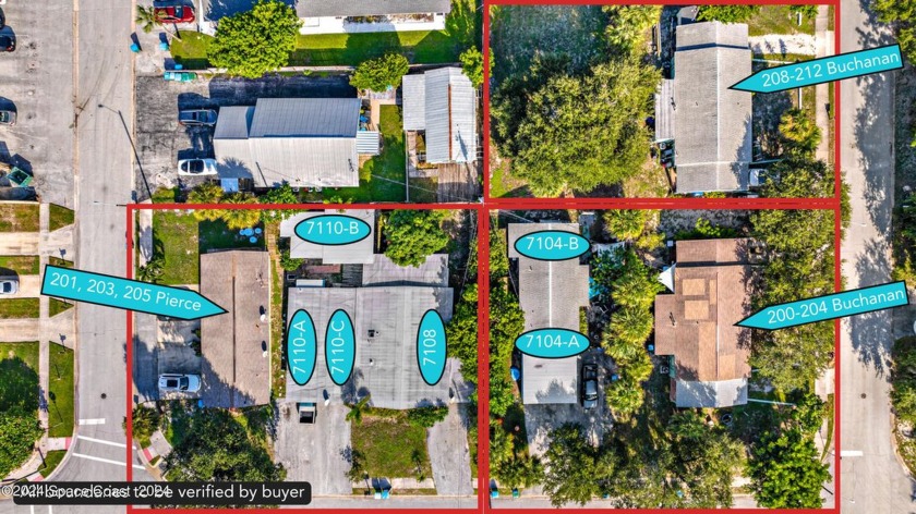 Portfolio includes 13 apartments/duplexes: 201 Pierce Ave, 203 - Beach Commercial for sale in Cape Canaveral, Florida on Beachhouse.com