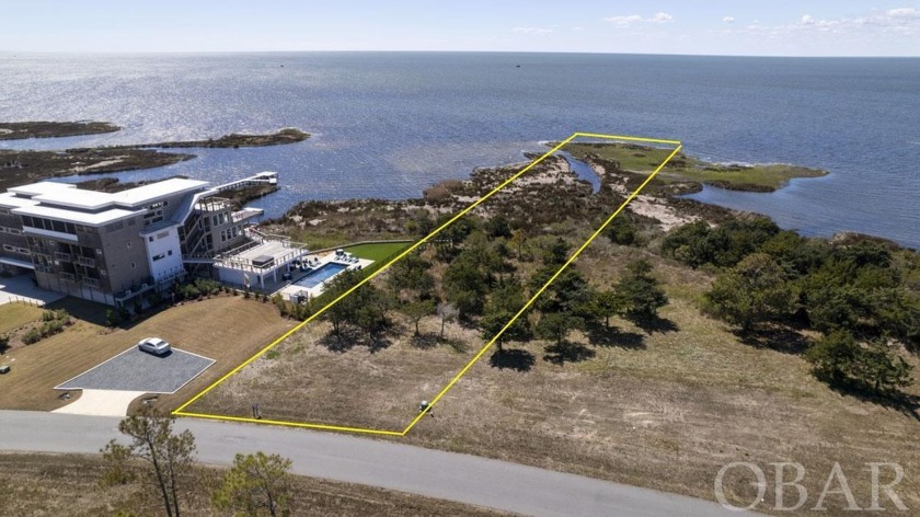 Amazing opportunity to be Soundfront in Wind Over Waves. Build - Beach Lot for sale in Salvo, North Carolina on Beachhouse.com