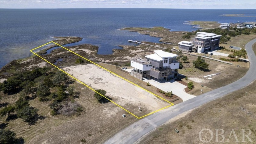 Amazing opportunity to be Soundfront in Wind Over Waves. Build - Beach Lot for sale in Salvo, North Carolina on Beachhouse.com