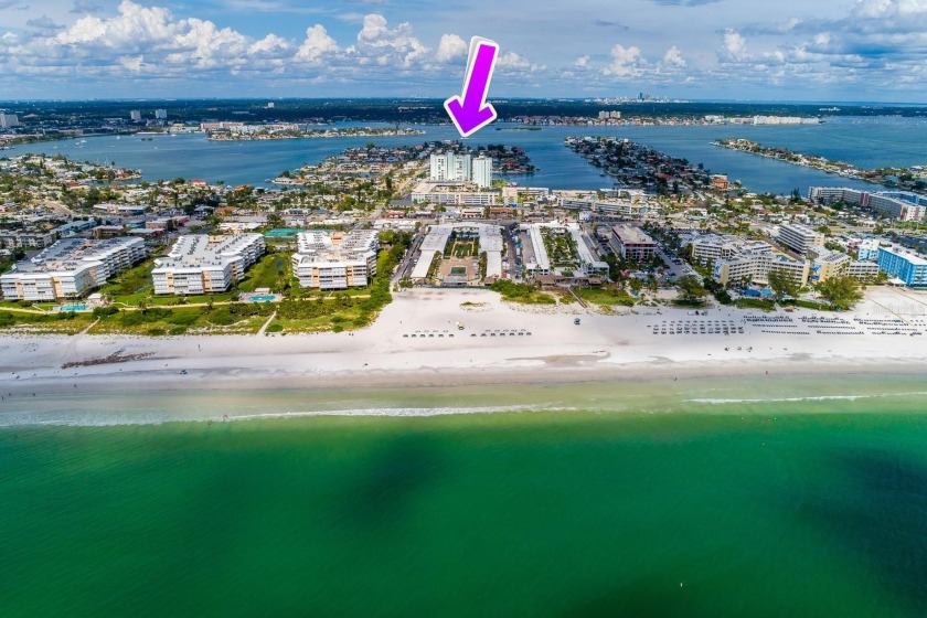 Ideally located between the Gulf of Mexico and Boca Ciega Bay - Beach Condo for sale in ST Pete Beach, Florida on Beachhouse.com