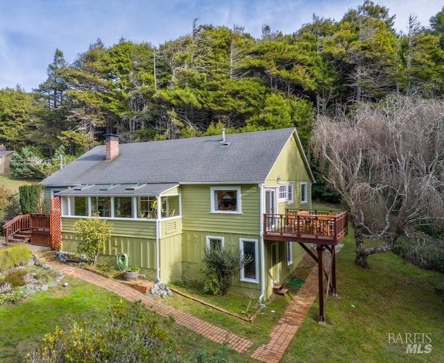 3-bedroom, 2-bath country home with charm and privacy, 5 minutes - Beach Home for sale in Mendocino, California on Beachhouse.com