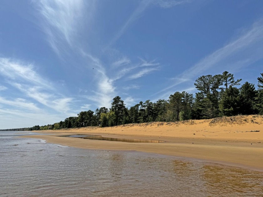Walkable beach miles in either direction on Lake Superior makes - Beach Lot for sale in Paradise, Michigan on Beachhouse.com
