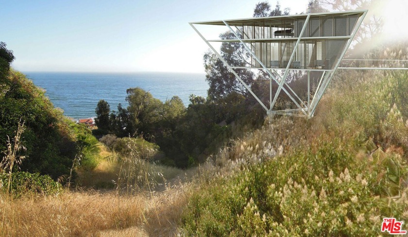The beautiful land has stunning ocean views. There is a level - Beach Lot for sale in Malibu, California on Beachhouse.com