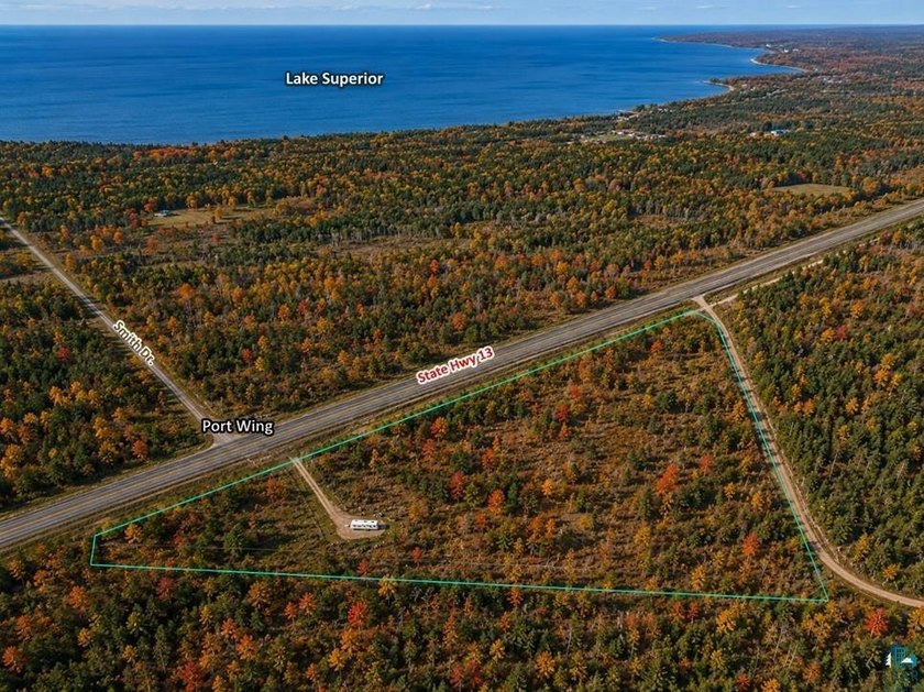 Imagine pulling off State Highway 13 onto your own private - Beach Commercial for sale in Port Wing, Wisconsin on Beachhouse.com
