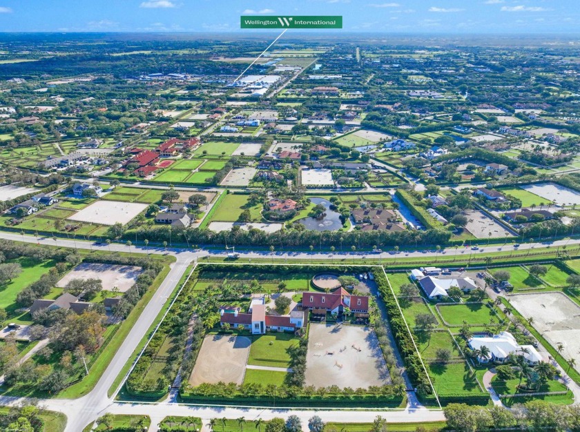This first-class gated equestrian estate located in Saddle Trail - Beach Home for sale in Wellington, Florida on Beachhouse.com