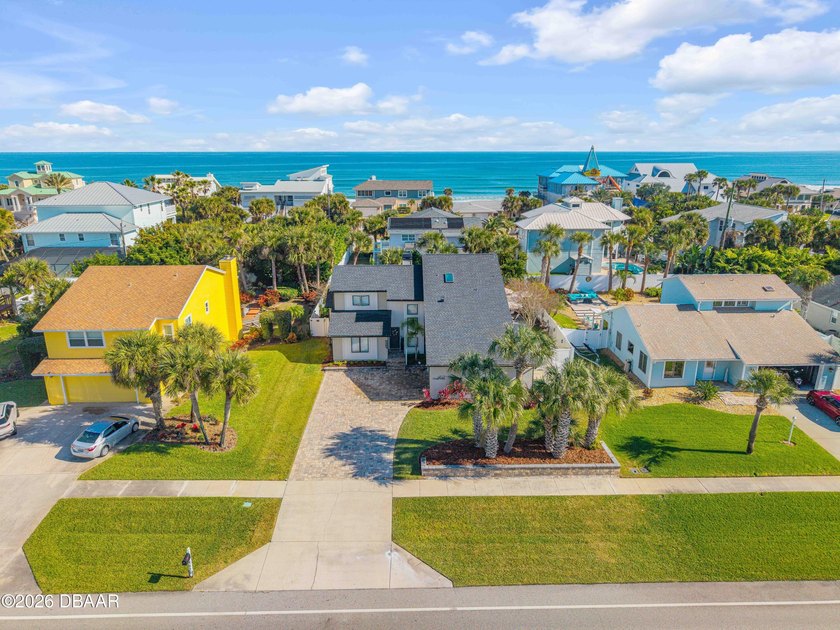 This 4-bedroom, 4.5-bath beachside home is located east of A1A - Beach Home for sale in New Smyrna Beach, Florida on Beachhouse.com