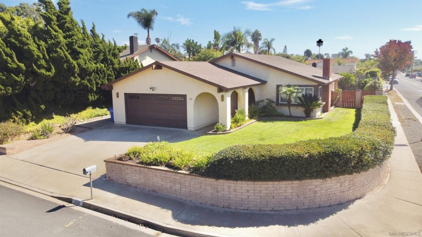 This charming single-story home sits on a corner lot in Olde - Beach Home for sale in Carlsbad, California on Beachhouse.com