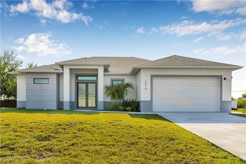 New construction, pool-ready home with NO HOA and NOT in a flood - Beach Home for sale in Cape Coral, Florida on Beachhouse.com