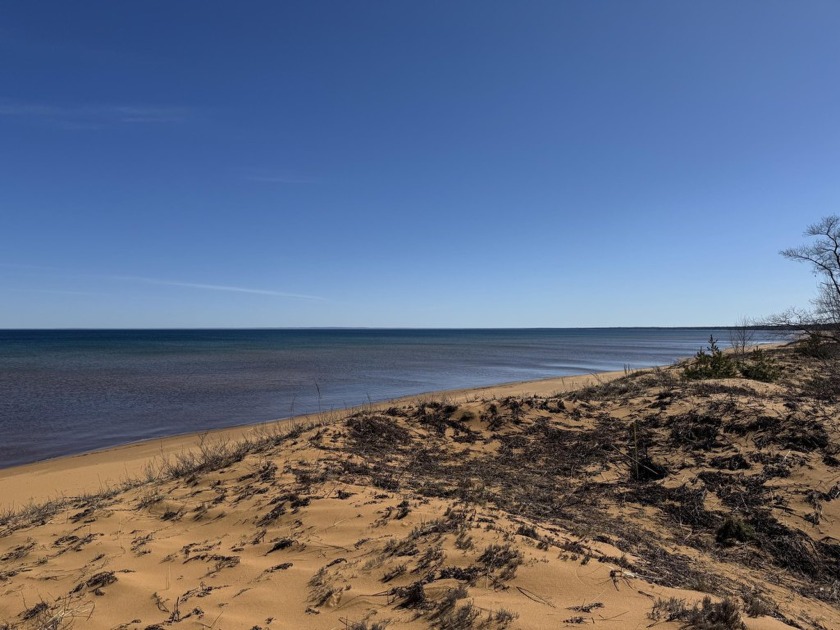 Walk directly onto the golden sandy beaches that stretch for - Beach Lot for sale in Paradise, Michigan on Beachhouse.com