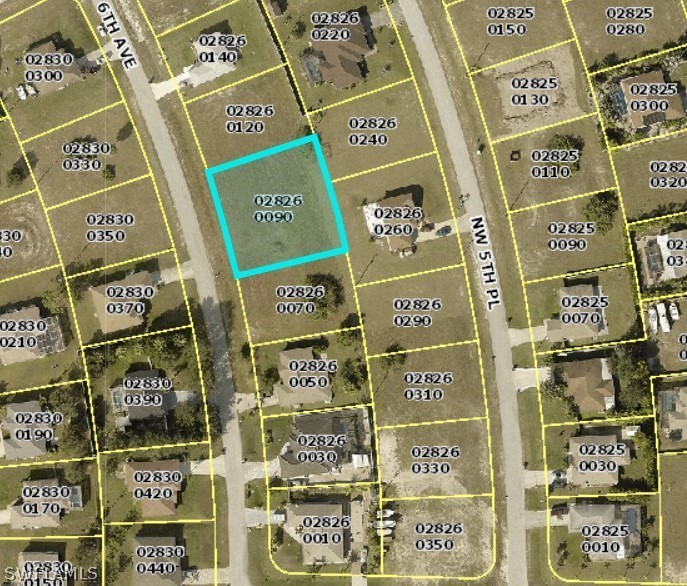 Beautiful 3 lot site, of over 15,000 sq ft, located in NW Cape - Beach Lot for sale in Cape Coral, Florida on Beachhouse.com