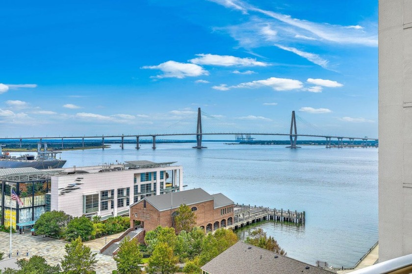 Enjoy views of Charleston Harbor and the Ravenel Bridge from - Beach Home for sale in Charleston, South Carolina on Beachhouse.com