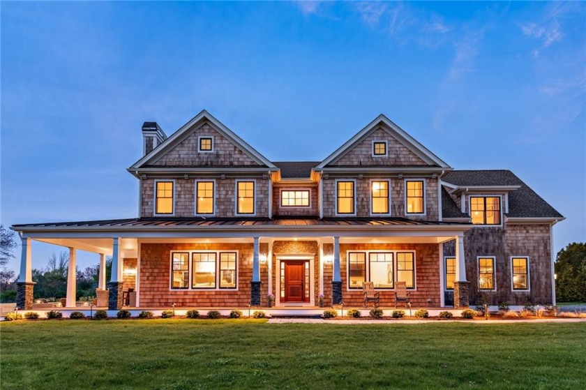 Stunning, new construction, Shingle-style estate built by - Beach Home for sale in Portsmouth, Rhode Island on Beachhouse.com