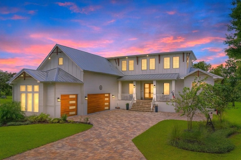 Modern riverfront living with this brand-new Belvedere custom - Beach Home for sale in Riverview, Florida on Beachhouse.com