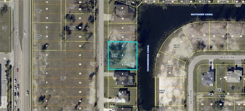 3-LOT SITE on a freshwater canal with Basin views. Located just - Beach Lot for sale in Cape Coral, Florida on Beachhouse.com