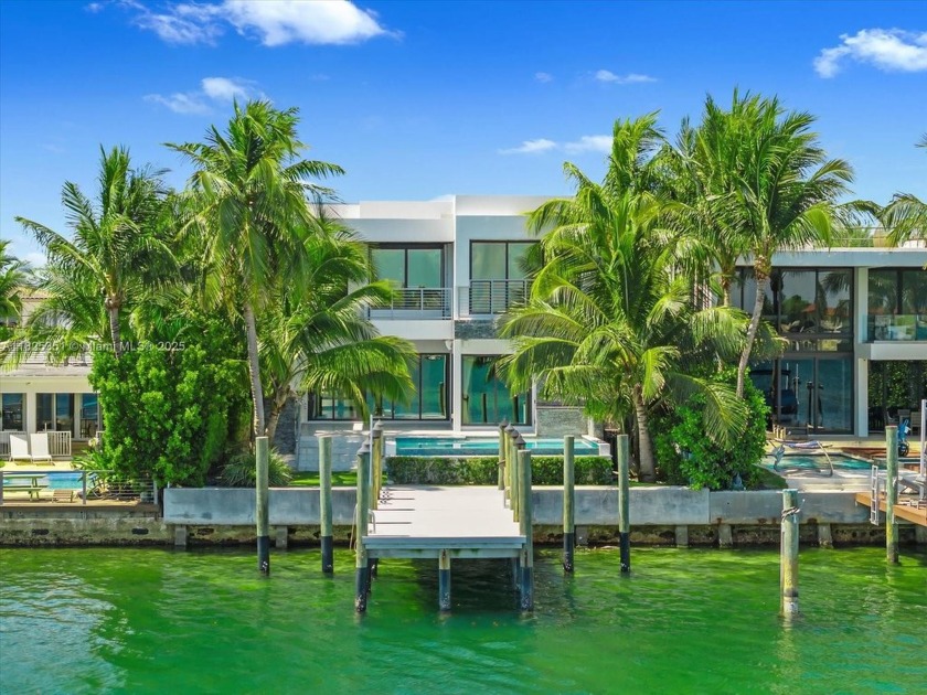 This magnificent modern masterpiece in the prestigious - Beach Home for sale in Miami Beach, Florida on Beachhouse.com