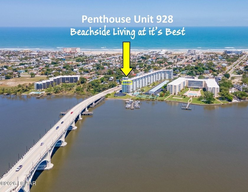BEACHSIDE PENTHOUSE: Stunning views from this 3 Bed/ 2 Bath - Beach Condo for sale in Daytona Beach, Florida on Beachhouse.com