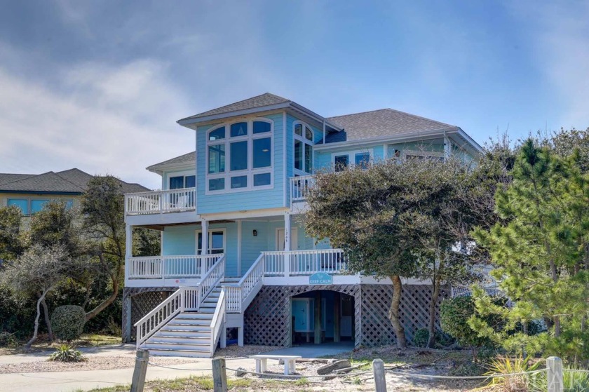 This Village of Ocean Hills, Semi Ocean Front home is a rare - Beach Home for sale in Corolla, North Carolina on Beachhouse.com