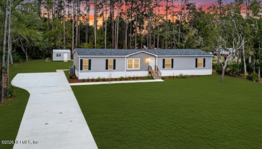 Brand new 2024 manufactured home situated on 1.1 beautiful acres - Beach Home for sale in Fernandina Beach, Florida on Beachhouse.com