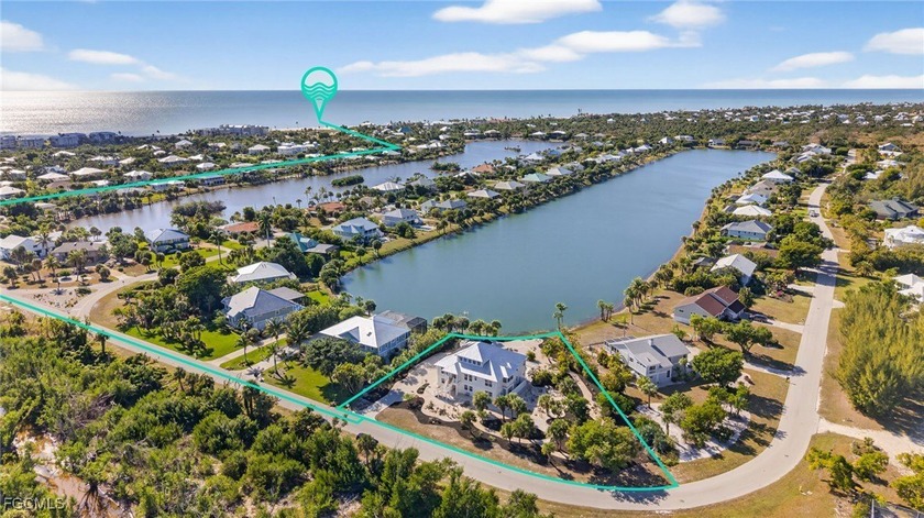 This spacious and beautifully designed elevated lakefront home - Beach Home for sale in Sanibel, Florida on Beachhouse.com