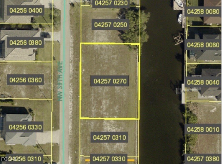 Exceptional opportunity to build on this four-lot Gulf access - Beach Lot for sale in Cape Coral, Florida on Beachhouse.com