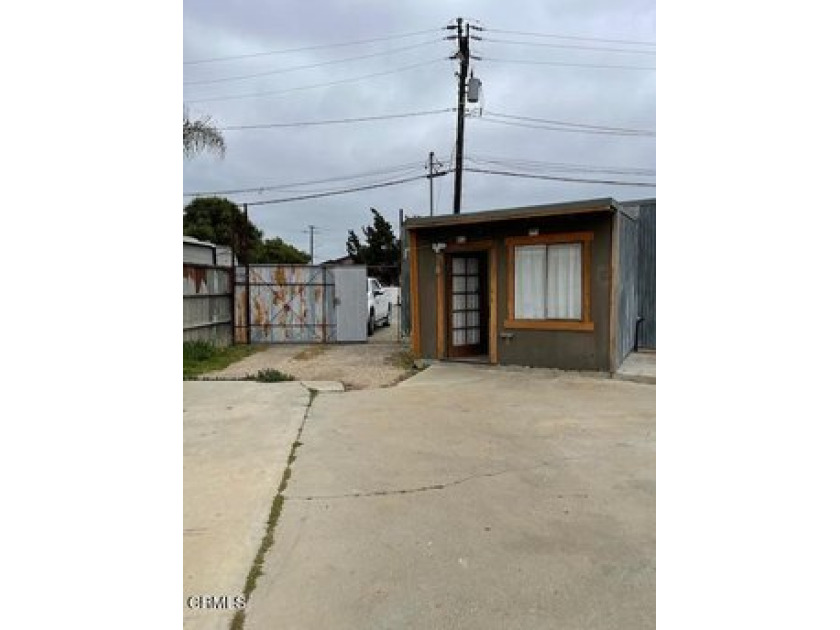 Small Office/shop with bathroom.  Fenced in with some concrete - Beach Commercial for sale in Ventura, California on Beachhouse.com