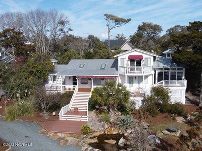 Waterfront  Tropical Paradise sited on .65 Acres with 120 on the - Beach Home for sale in Oak Island, North Carolina on Beachhouse.com