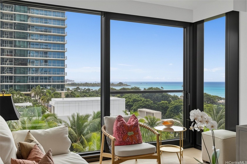This pristine luxury one-bedroom condominium, Victoria Place - Beach Condo for sale in Honolulu, Hawaii on Beachhouse.com