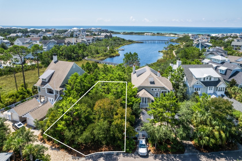 Rare Lake front lot with Gulf Views in Watersound Beach!! - Beach Lot for sale in Inlet Beach, Florida on Beachhouse.com