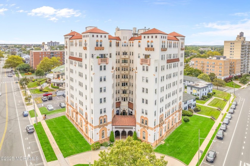 Rare Corner Unit with Balcony in the Historic Santander! This - Beach Condo for sale in Asbury Park, New Jersey on Beachhouse.com