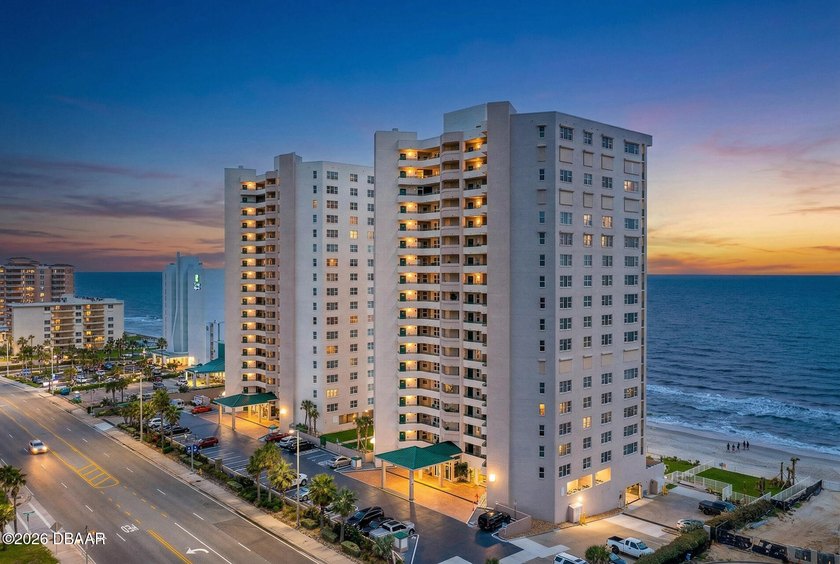 Experience the epitome of oceanfront luxury in this 2BR/2BA - Beach Condo for sale in Daytona Beach Shores, Florida on Beachhouse.com