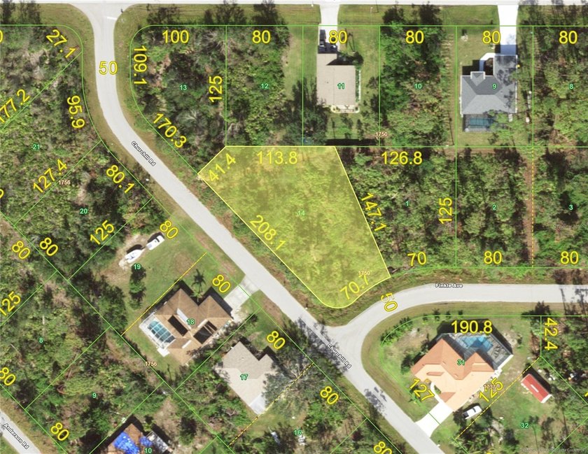 This is an amazing opportunity to own an oversized corner lot - Beach Lot for sale in Port Charlotte, Florida on Beachhouse.com