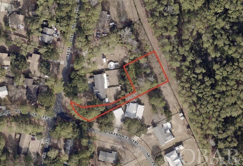 Build your dream home in the quiet neighborhood of Baum Bay - Beach Lot for sale in Kill Devil Hills, North Carolina on Beachhouse.com