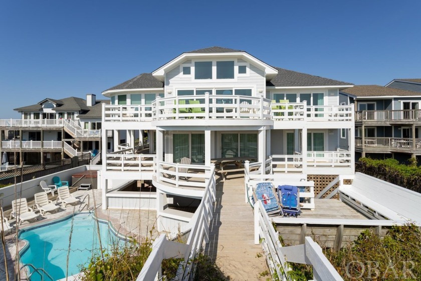 You'll be *Over The Moon* for this incredible updated oceanfront - Beach Home for sale in Duck, North Carolina on Beachhouse.com