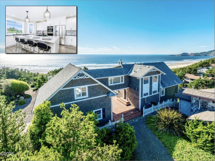 Ever dreamed of a Cape Cod beach home perched on a scenic - Beach Home for sale in Newport, Oregon on Beachhouse.com