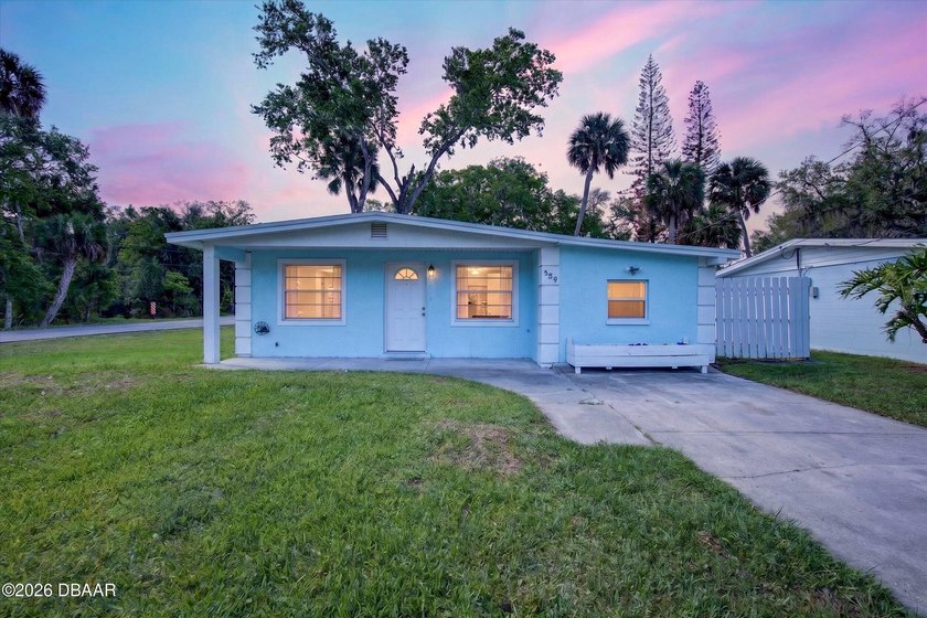 On Oakridge Ave sits a house on the corner, Not flashy or fancy - Beach Home for sale in Edgewater, Florida on Beachhouse.com
