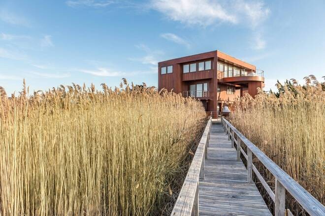 Located in one of the most exclusive waterfront enclaves in the - Beach Home for sale in Bridgehampton, New York on Beachhouse.com