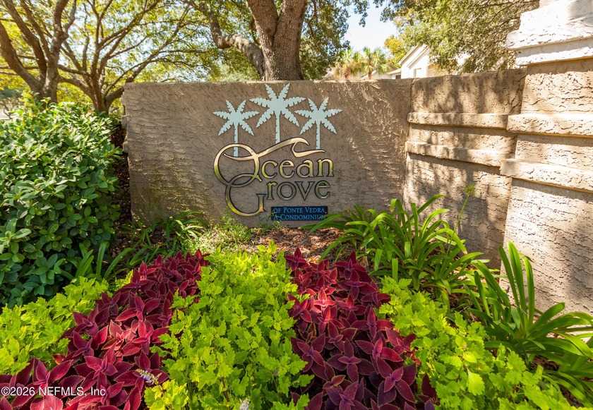 Immaculate 1st Floor 2 Bedroom/2 Bath Condo in Ocean Grove - Beach Condo for sale in Ponte Vedra Beach, Florida on Beachhouse.com