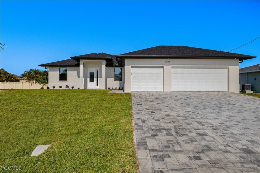 NEW CONSTRUCTION HOME ready for move-in. Welcome to this - Beach Home for sale in Cape Coral, Florida on Beachhouse.com