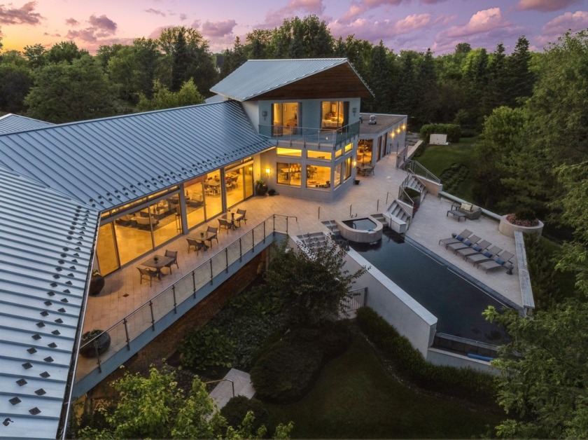 Discover a slice of paradise in this stunning contemporary home - Beach Home for sale in Bannockburn, Illinois on Beachhouse.com