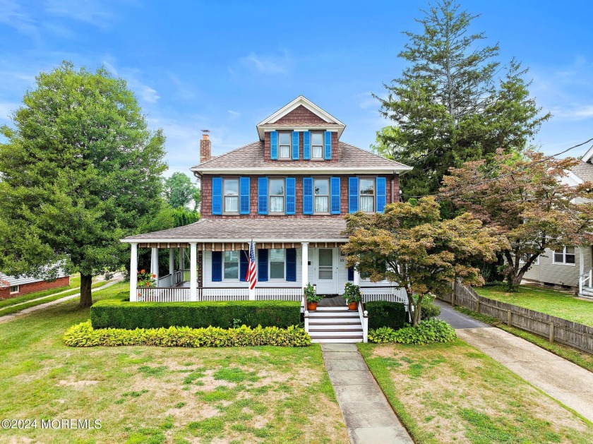 Welcome to this timeless 1900's home, brimming with charm and - Beach Home for sale in Long Branch, New Jersey on Beachhouse.com