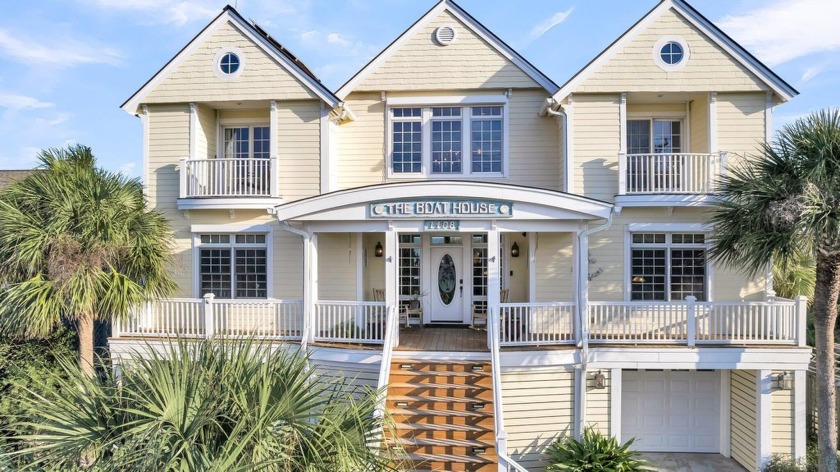 The Boat House - One-of-a-kind, ocean front! Be the captain of - Beach Home for sale in Edisto Island, South Carolina on Beachhouse.com