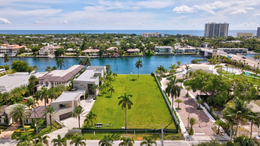 A very special opportunity to own one of the last undeveloped - Beach Lot for sale in Boca Raton, Florida on Beachhouse.com