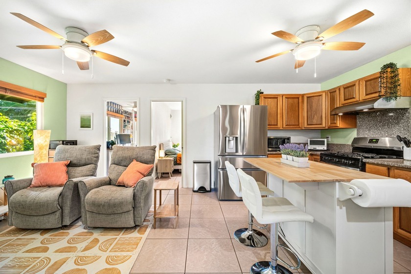 Nestled on over 18,000 sq ft of lush, private land, this Wailua - Beach Home for sale in Kapaa, Hawaii on Beachhouse.com