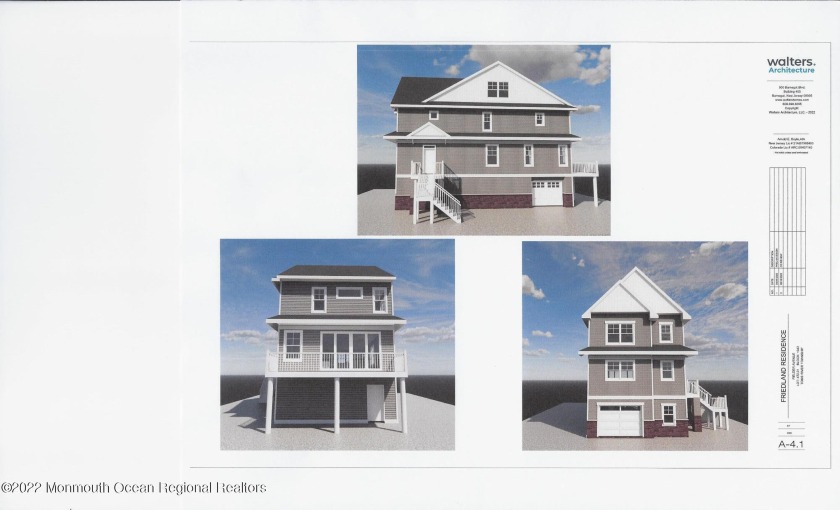 NEW CONSTRUCTION 1.5 BLOCKS TO THE BEACH. LOCATED IN THE - Beach Home for sale in Ortley Beach, New Jersey on Beachhouse.com