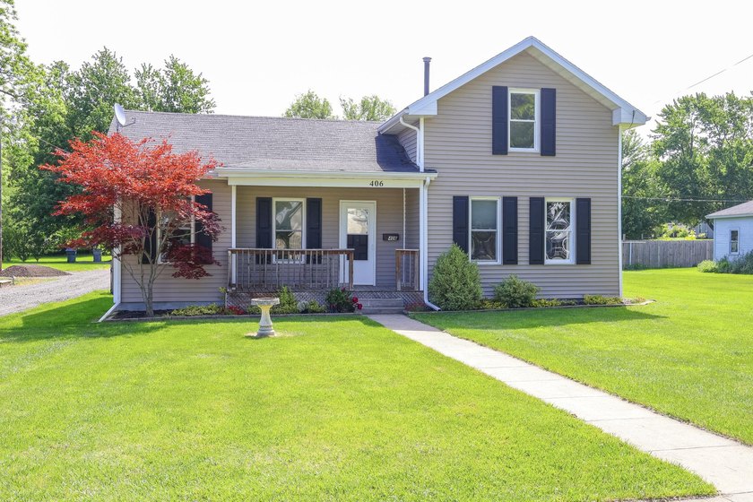 Updated Farmhouse in the Village of Three Oaks! This 3 bedroom/1 - Beach Home for sale in Three Oaks, Michigan on Beachhouse.com